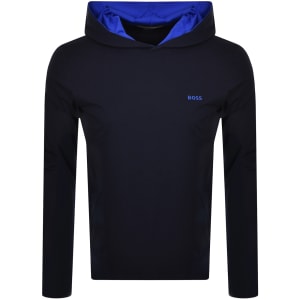 Bestseller Product BOSS Long Sleeve Hooded T Shirt Blue