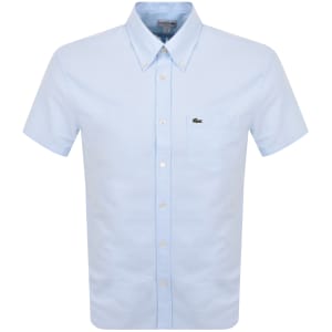 New This Week Product Lacoste Short Sleeved Shirt Blue
