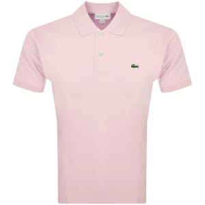New This Week Product Lacoste Short Sleeved Polo T Shirt Pink