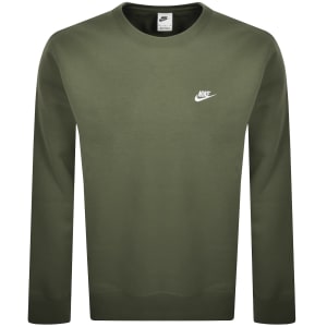 New This Week Product Nike Crew Neck Club Sweatshirt Green