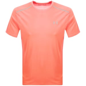 New This Week Product Under Armour Tech Reflective T Shirt Orange