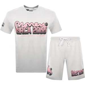 New This Week Product Money Circa Fade T Shirt Short Set Grey