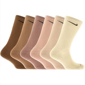 New This Week Product Nike Training 6 Pack Everday Plus Crew Socks
