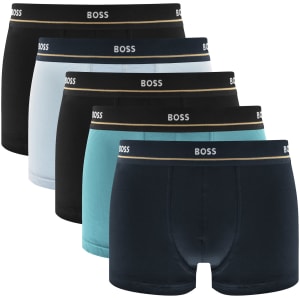 New This Week Product BOSS Underwear 5 Pack Boxer Trunks