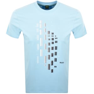 New This Week Product BOSS GRX Zone T Shirt Light Blue