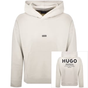 New This Week Product HUGO Blue Nazardo Hoodie Off White