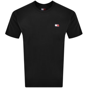 New This Week Product Tommy Jeans Badge T Shirt Black