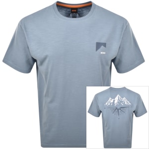 New This Week Product BOSS Polar Logo T Shirt Blue