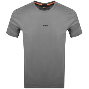 New This Week Product BOSS TChup Logo T Shirt Grey