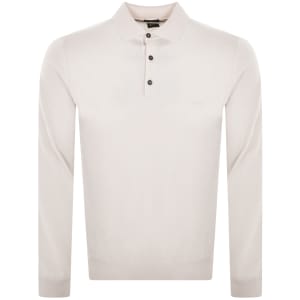New This Week Product BOSS Bono Knit Jumper White