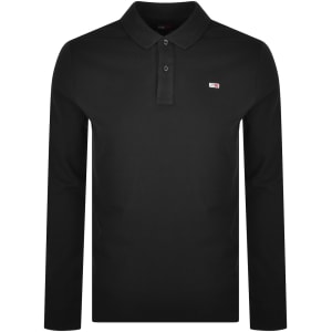 New This Week Product Tommy Jeans Slim Fit Polo T Shirt Black