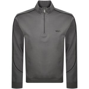 Bestseller Product BOSS Lounge Quarter Zip Sweatshirt Grey