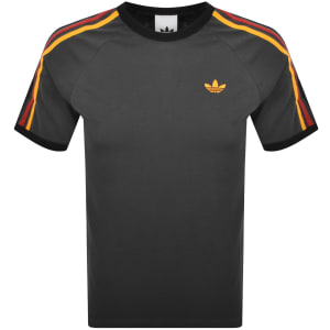 New This Week Product adidas Originals 3 Stripes T Shirt Grey