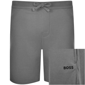 Bestseller Product BOSS Waffle Shorts Grey