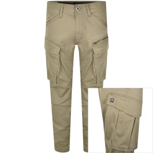 New This Week Product G-Star Rovic Tapered Cargo Trousers Beige