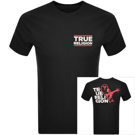 True Religion Big T Western Shirt Grey