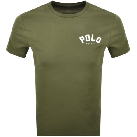 Ralph Lauren Short Sleeved Linen Shirt Green | Mainline
