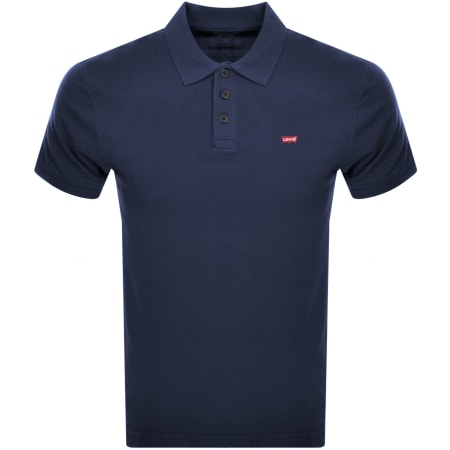 Levis Original HM Short Sleeved Polo T Shirt Black