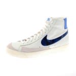 Nike Blazer Mid 77 PRM Trainers White and Blue
