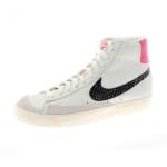 Nike Blazer Mid 77 PRM Trainers White and Pink