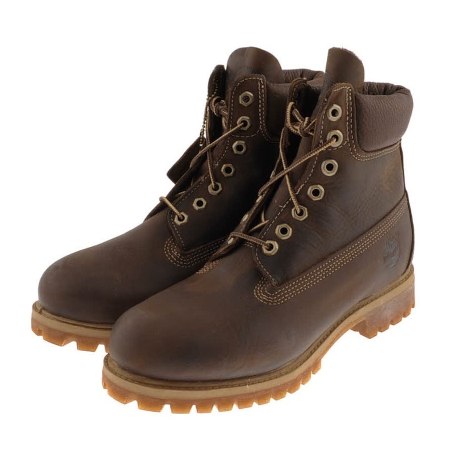 TIMBERLAND PREMIUM ORIGINAL 6INCH WATERPROOF BOOTS brown