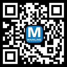Download the Mainline Menswear app with App Store QR Code
