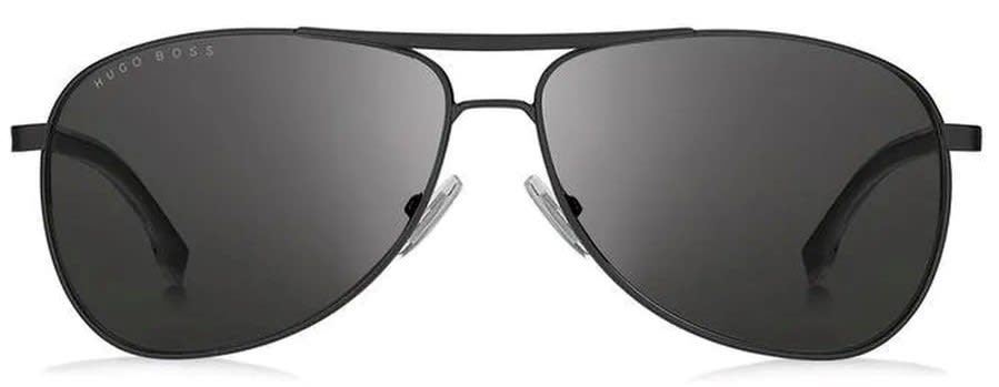 Black BOSS aviator sunglasses