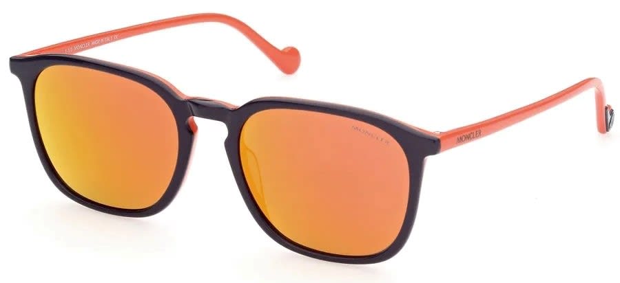Orange Moncler sunglasses