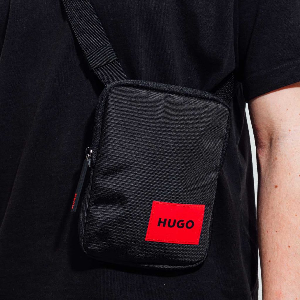 A crossbody bag by HUGO