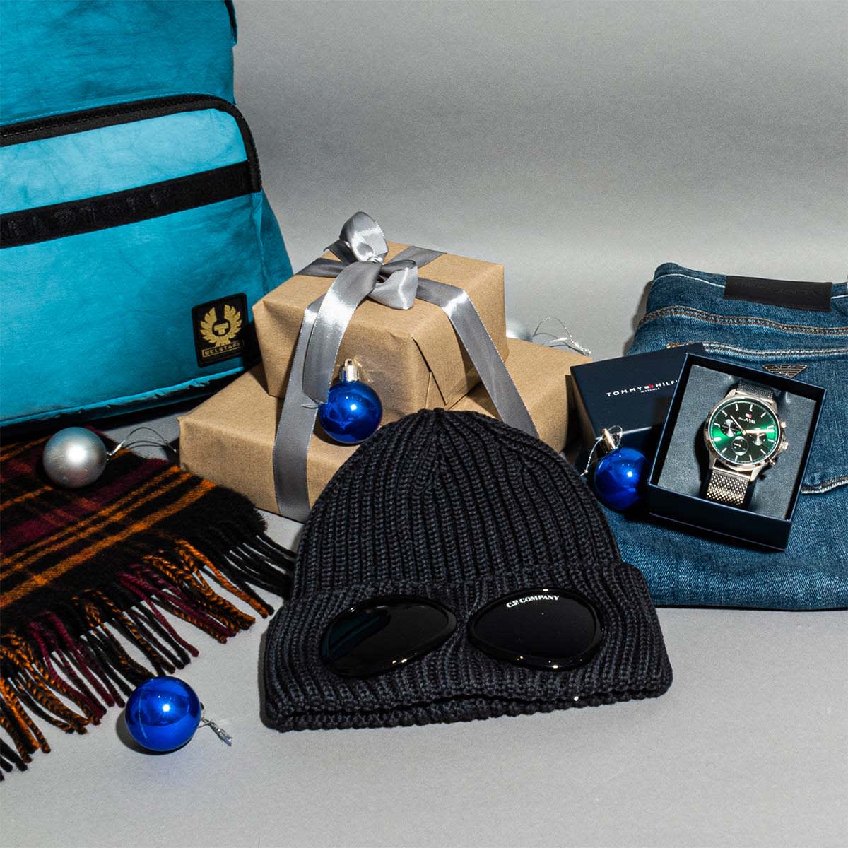 A selection of designer accessories