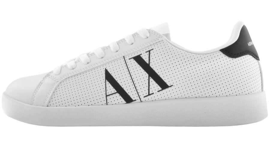 Armani Exchange Logo Trainers
