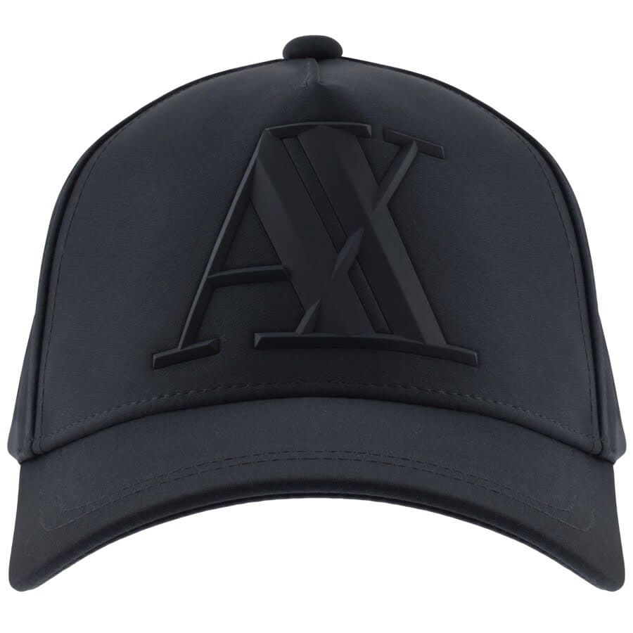 A black Armani Exchange cap