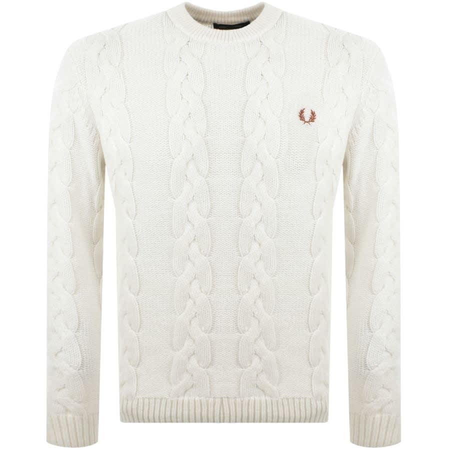 Fred Perry Chunky Cable Knit Jumper