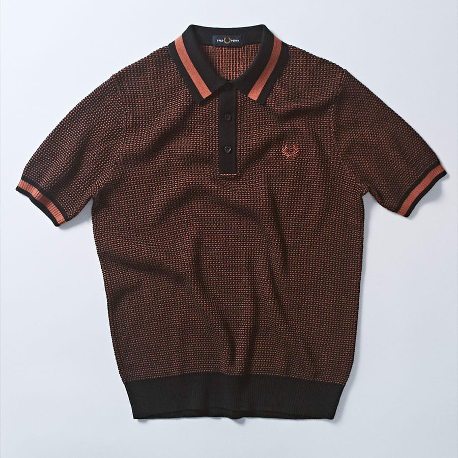 A Fred Perry twin tipped polo