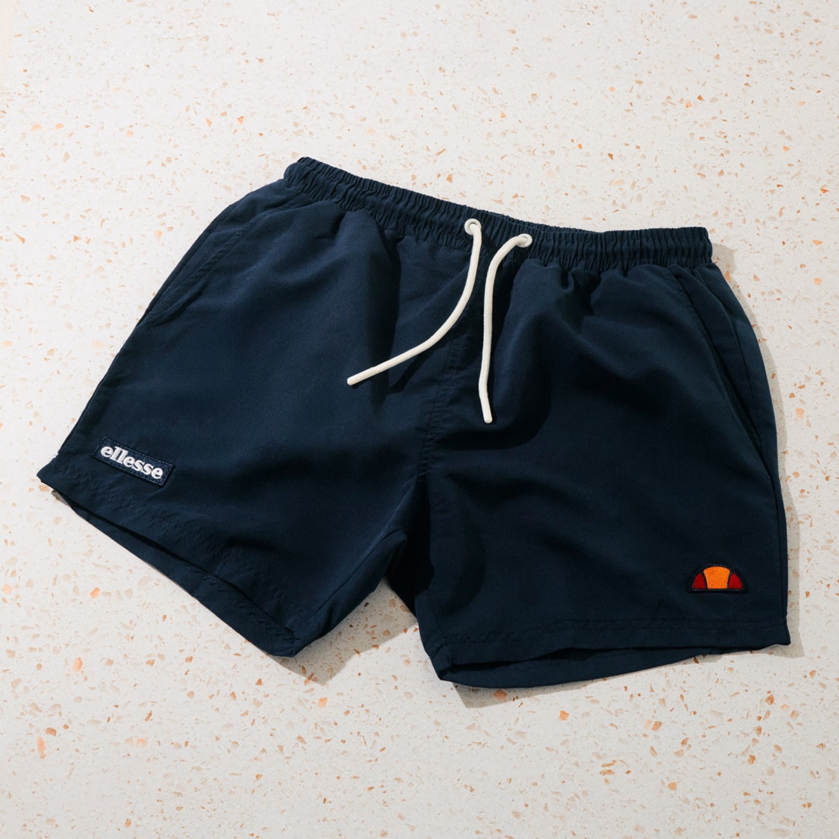 Ellesse shorts in navy blue