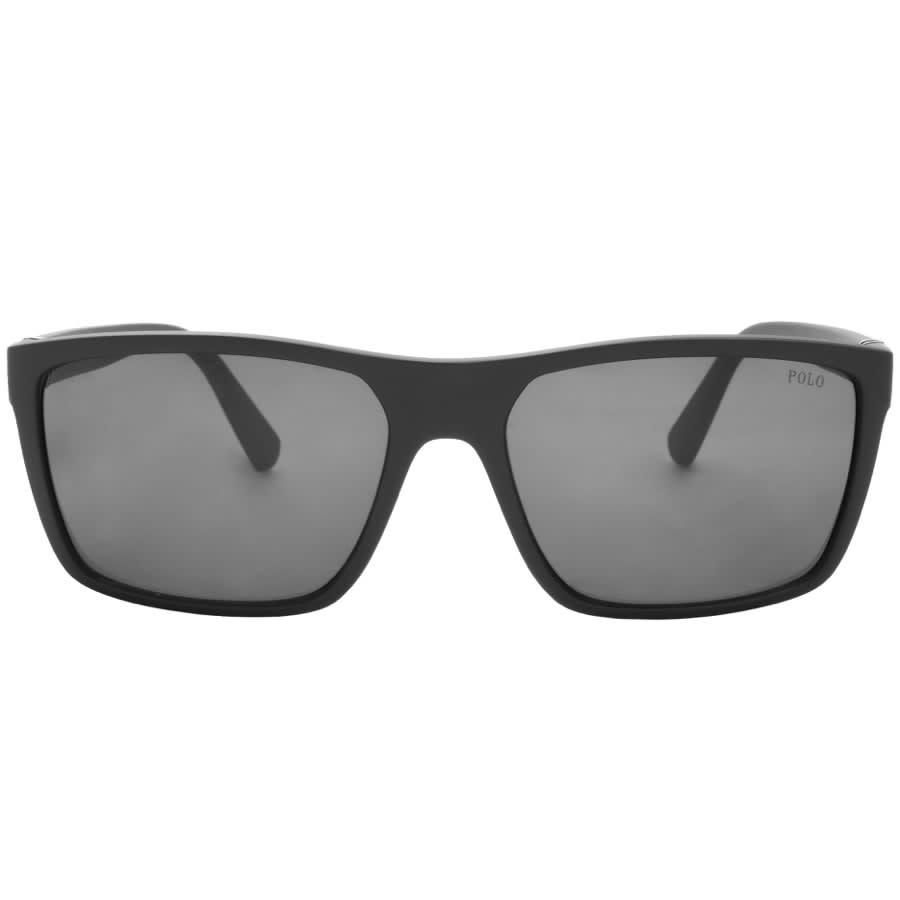 Alternative Image for ProductRalph Lauren Polo Player Sunglasses Black2