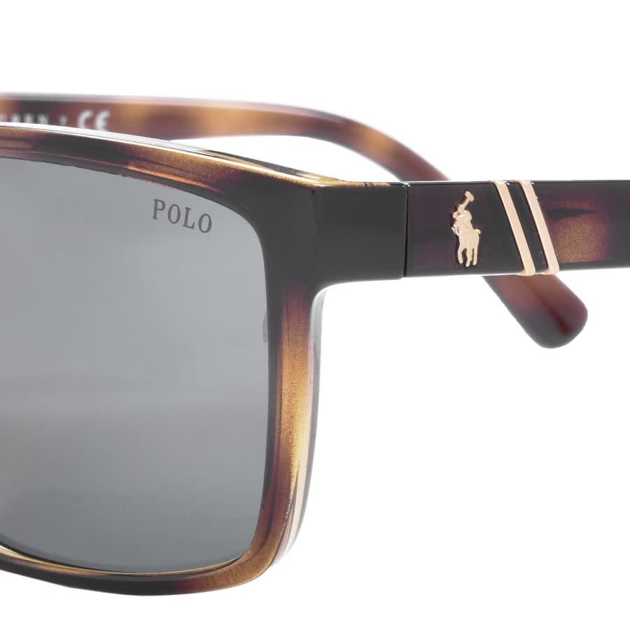 Alternative Image for ProductRalph Lauren Polo Player Sunglasses Brown3