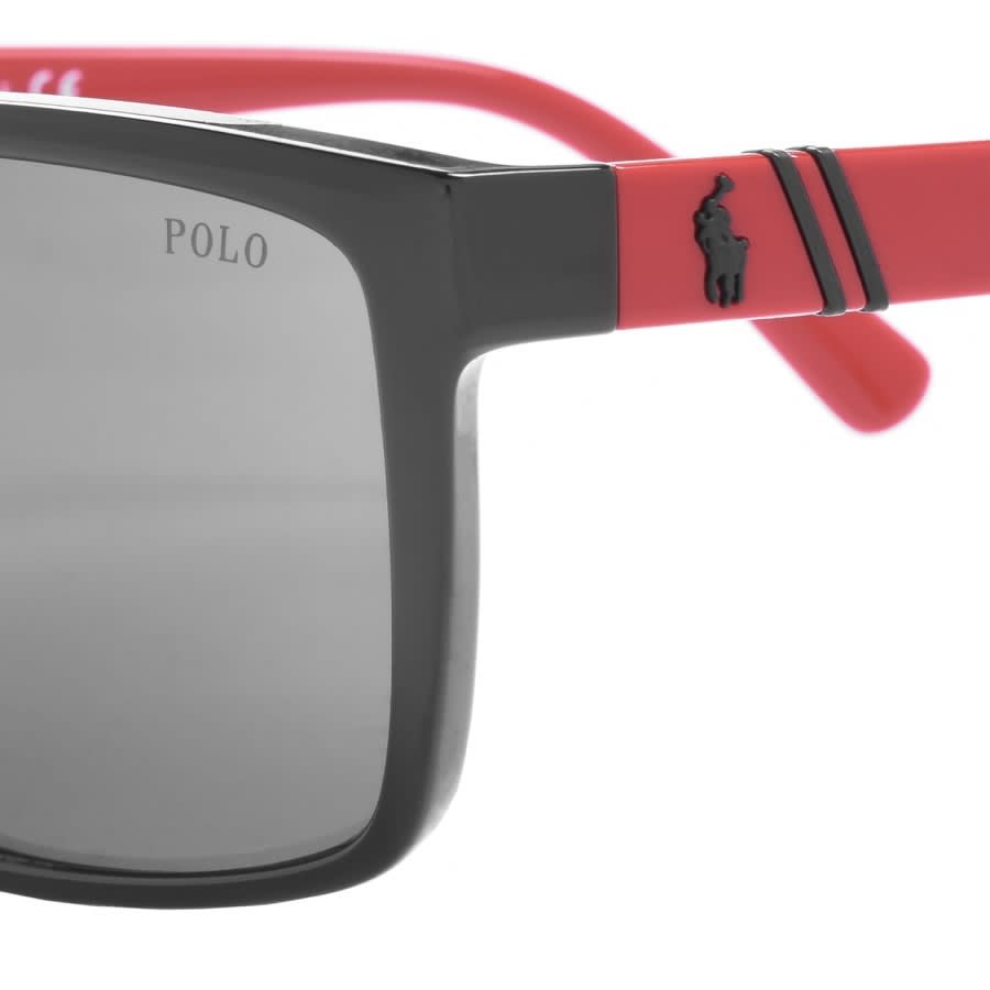Alternative Image for ProductRalph Lauren Polo Player Sunglasses Black3