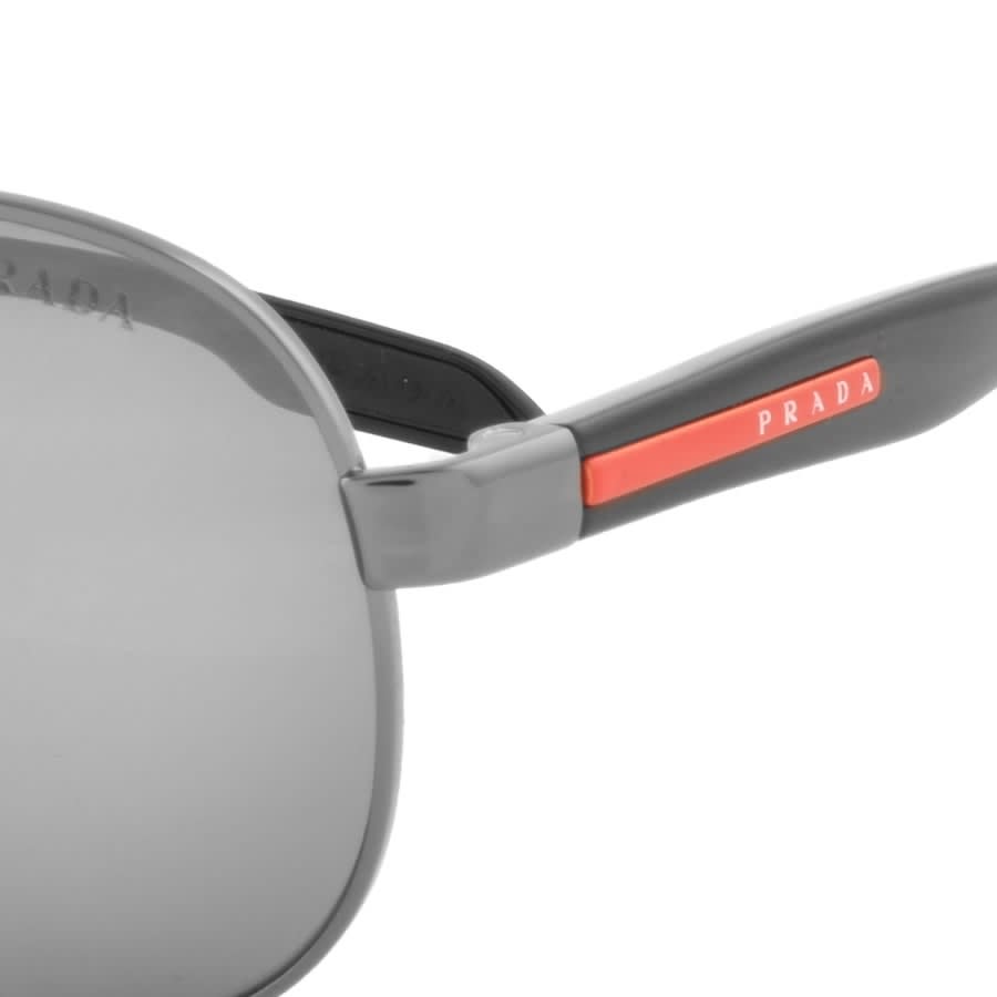 Alternative Image for ProductPrada Linea Rossa 53PS Aviator Sunglasses Black3