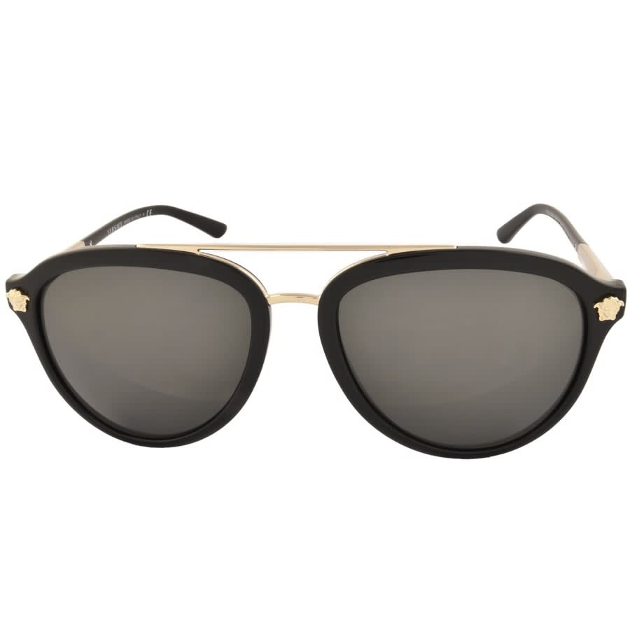 Alternative Image for ProductVersace Medusa Luxe Sunglasses Black2