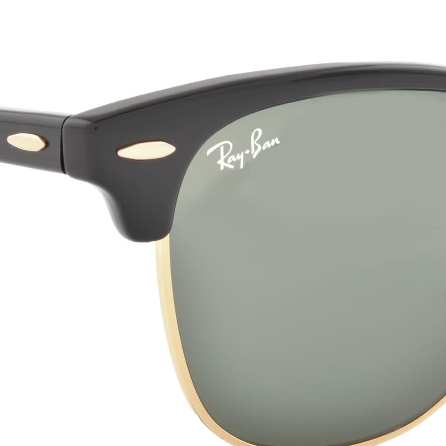 Alternative Image for ProductRay Ban Clubmaster Sunglasses Black3