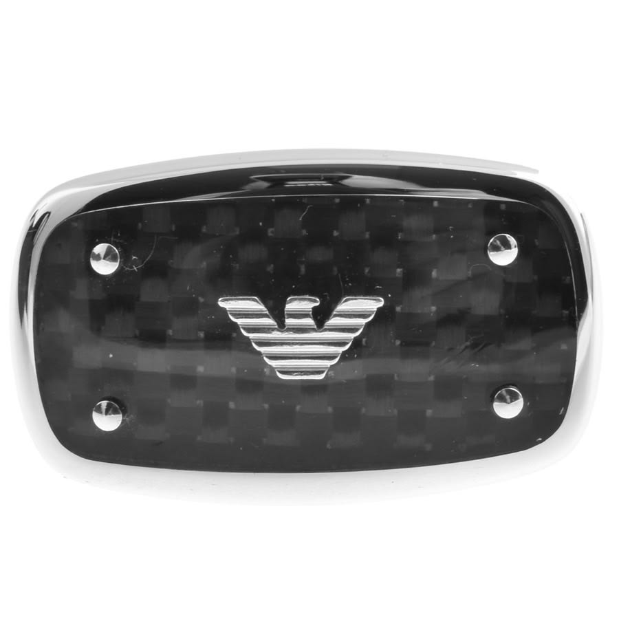 Alternative Image for ProductEmporio Armani EGS1599040 Logo Cufflinks Silver2