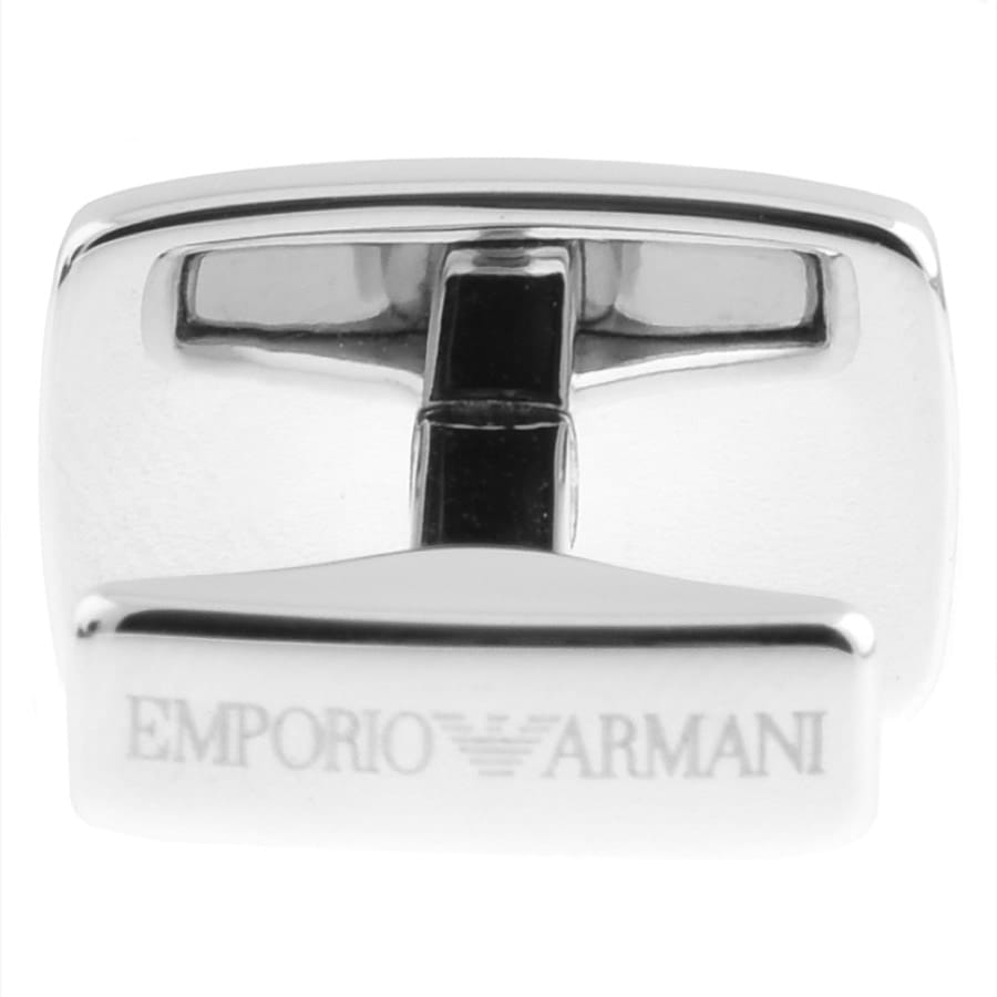 Alternative Image for ProductEmporio Armani EGS1728040 Logo Cufflinks Silver2