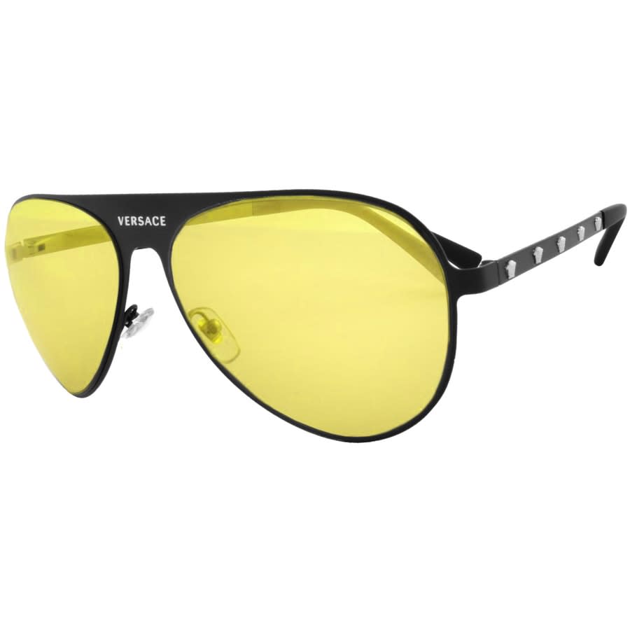 Alternative Image for ProductVersace Medusina Pilot Sunglasses Grey1