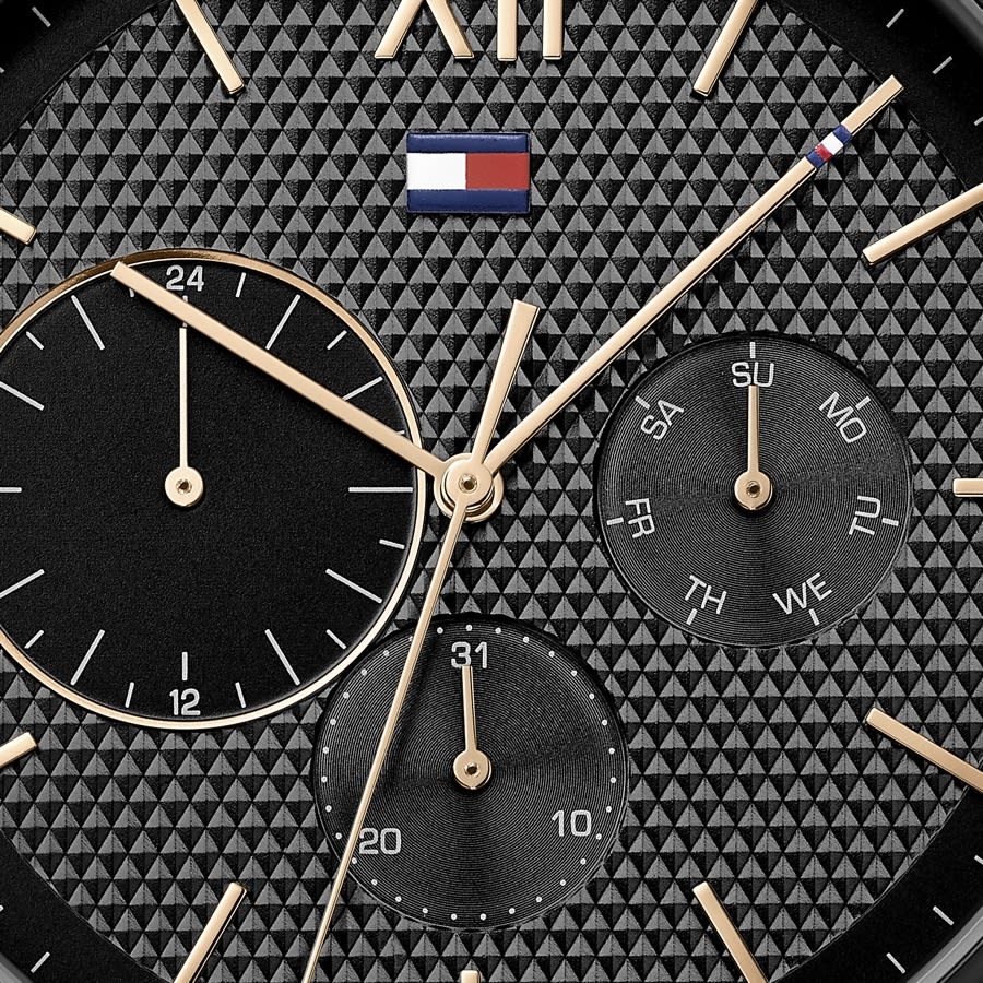 Alternative Image for ProductTommy Hilfiger Damon Watch Black3