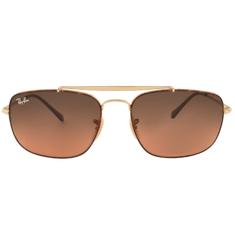 Alternative Image for ProductRay Ban 3560 Colonel Sunglasses Gold2