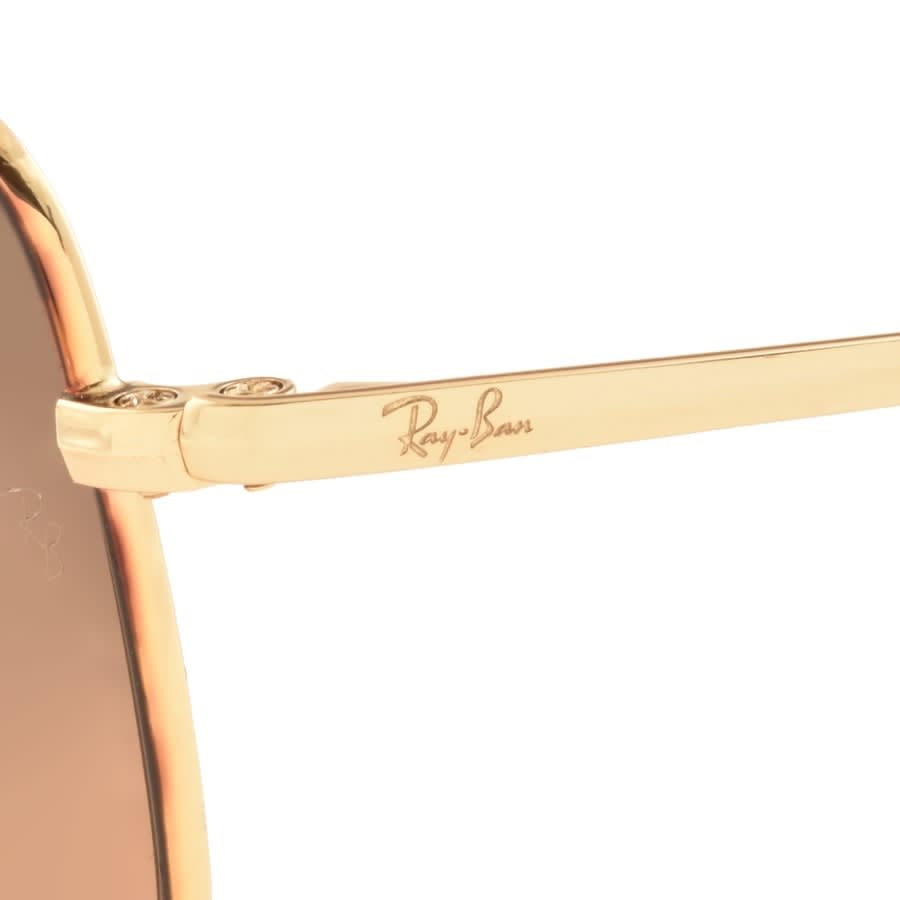 Alternative Image for ProductRay Ban 3560 Colonel Sunglasses Gold3