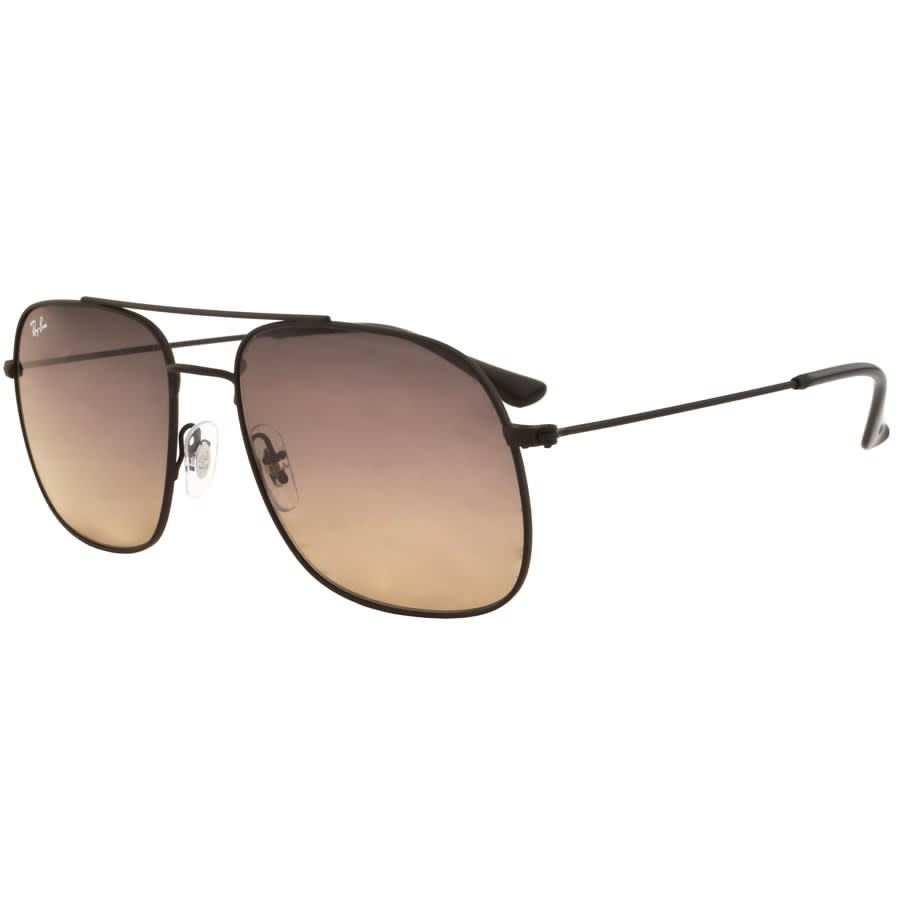 Alternative Image for ProductRay Ban 3595 Aviator Sunglasses Black1