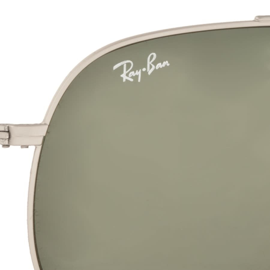 Alternative Image for ProductRay Ban 3595 Aviator Sunglasses Silver3