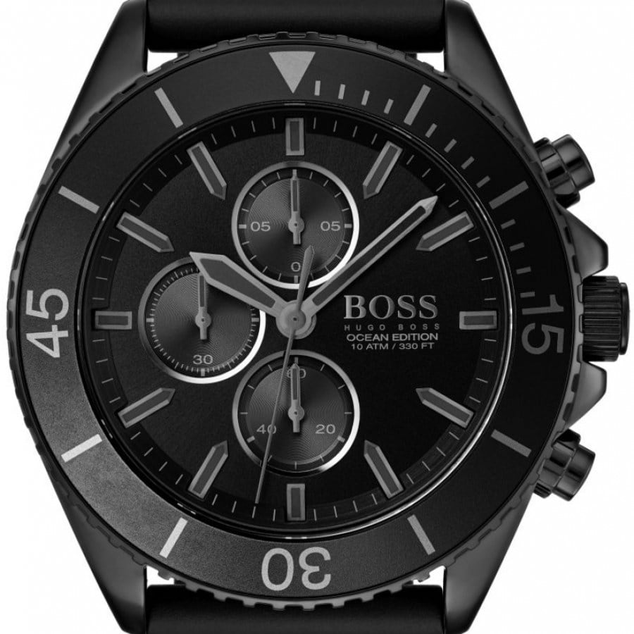 BOSS HUGO BOSS Ocean Edition Watch Black | Mainline Menswear